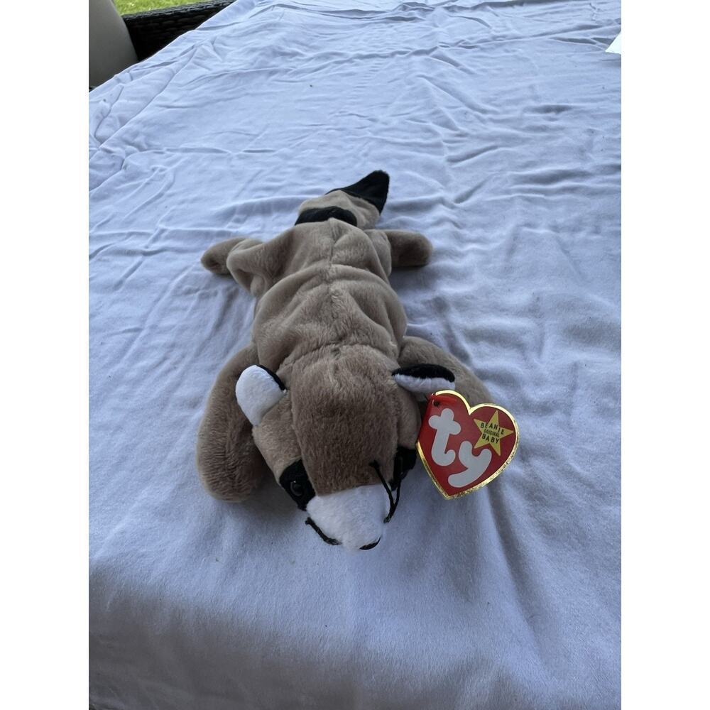 Ty Beanie Baby Ringo Raccoon 4014 1995